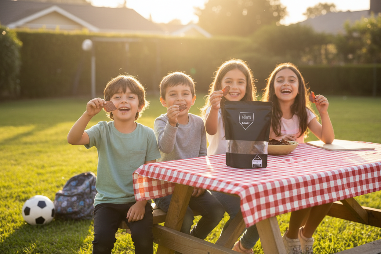 Niños Disfrutando Craki